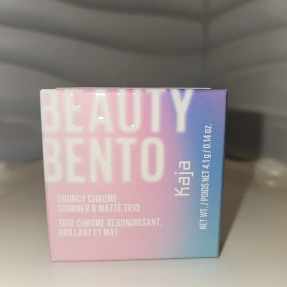 Kaja Beauty Bento Eyeshadow Trio - Peach Madeline - Picture 2 of 7